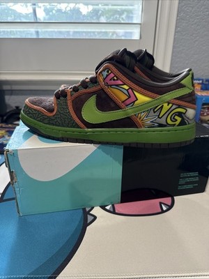  Size 9.5 - Nike SB Dunk Low De La Soul Green 2015  