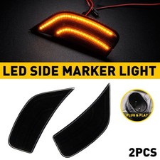 Smoked Led Sidemarkers Light Reflector Lamps For 2019-2023 Chevy Tahoe Suburban Smoked Led Sidemarkers Light Reflector Lamps For 2019-2023 Chevy Tahoe Suburban