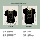 Edle feine dünne filigrane Goldkette massiv 333-8 Karat Gold Halskette