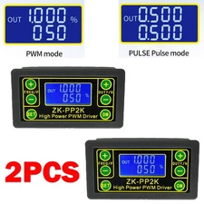 2PC ZK-PP2K PWM Dimming Speed Controller PWM Generator Driver Cycle Delay Module
