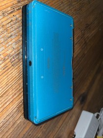 Nintendo 3DS Aqua Blue Handheld USA Console System CTR-001 w/ Pokemon Games