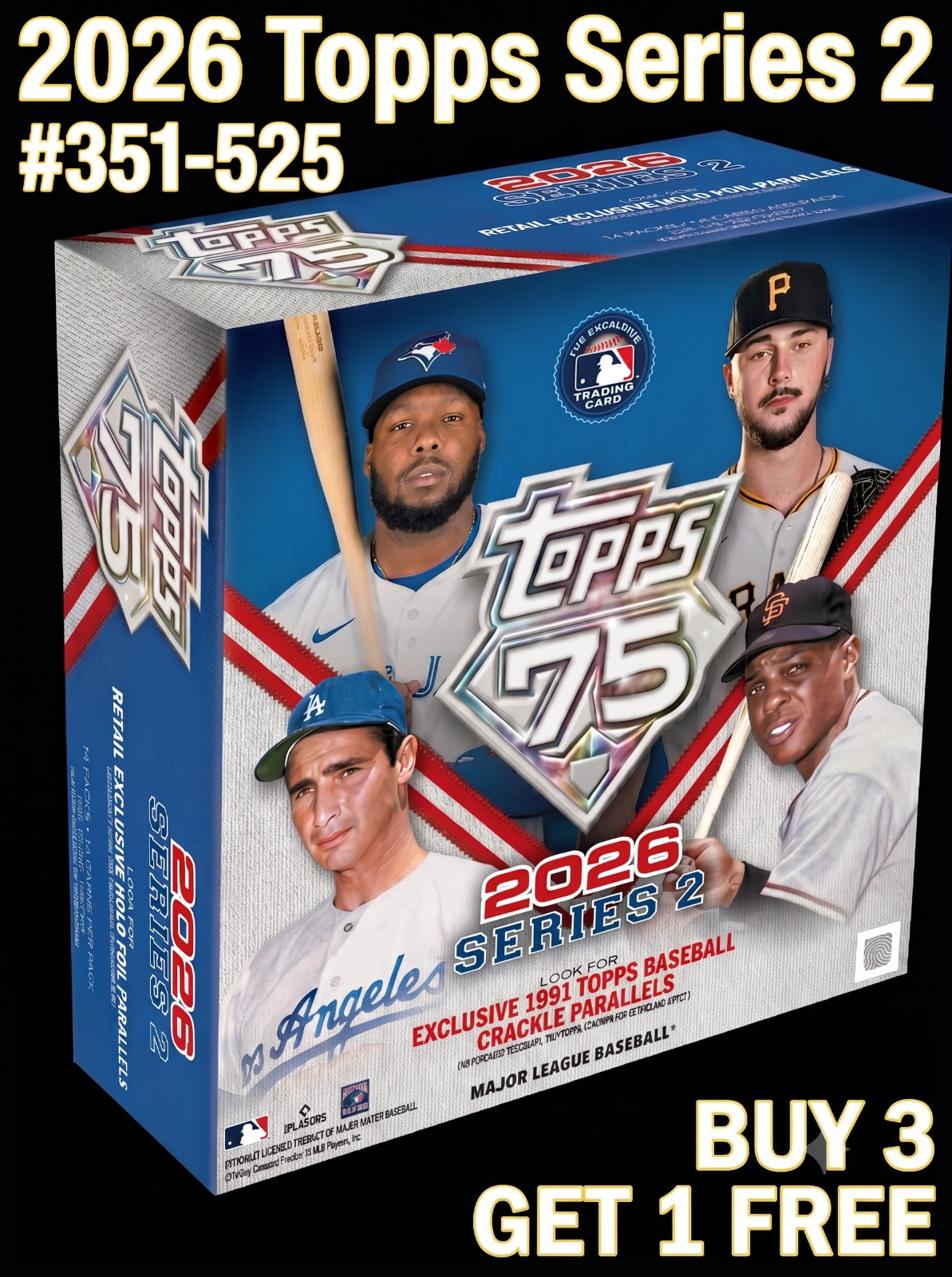 2026 Topps Series 2 BASE # 351-525 - Complete your Set - You Pick - Singles