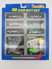 Vintage 1997 Hot Wheels 10-Car Gift Set #2 w/ Exclusive Car 1:64 Open Box