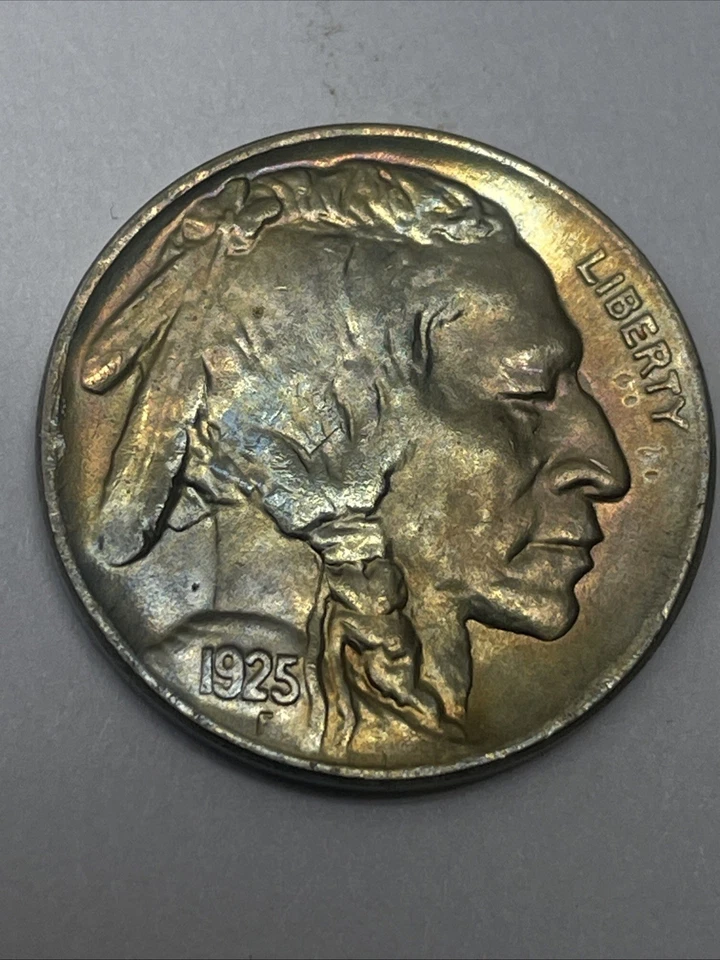 BUFFALO NICKEL REAL SHARP DETAILS HIGH GRADE COLLECTOR’s PATINA COIN LOOK!!! - Image 2 of 4