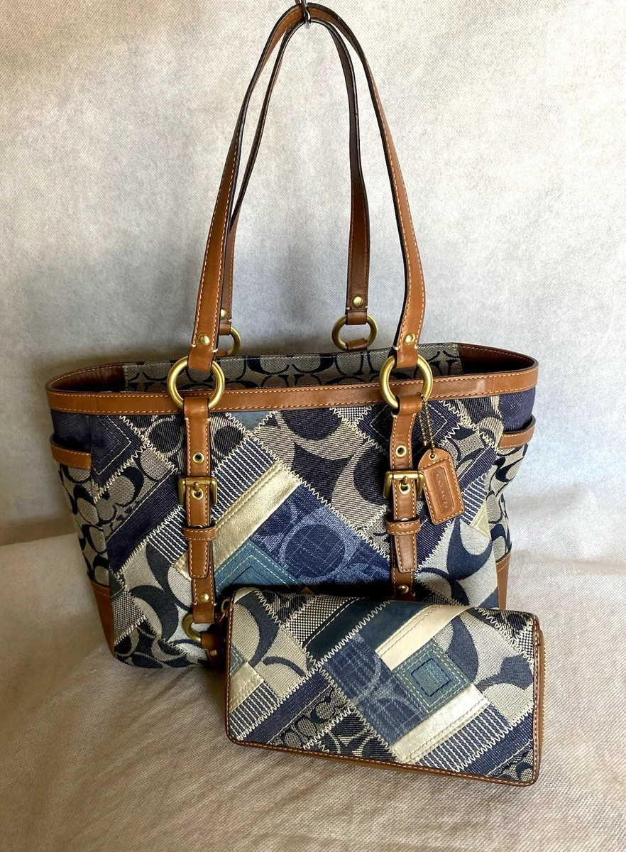 Coach Patchwork Denim Bags & Handbags for Women for sale | eBay