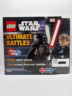 LEGO STAR WARS ULTIMATE BATTLES WÄHLEN SIE EINE SEITE DREI TOLLE BÜCHER & RIESENPOSTER NEU