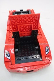 Lego 8671 Racers Ferrari 430 Spider 1:17 Scale Model - Incomplete