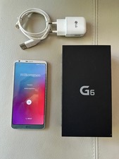 Handy LG G6 Platinum inclusive 128GB - Samsung Speicherkarte Simlockfrei in OVP