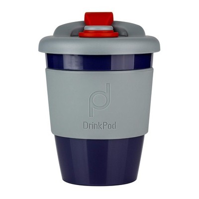 DrinkPod wiederverwendbarer BPAfrei 340 ml 12 oz Kaffeebecher / Reisetasse au...