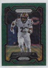 2023 Panini Prizm Green Wave Prizm Darrick Forrest Jr #296 0v4e