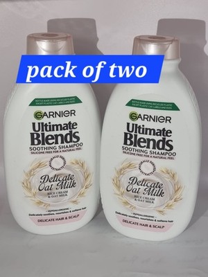 Garnier Ultimate Blends Shampoo zarte Hafermilch 400ml (2er Pack) S03/D.GJ/E.JC/1