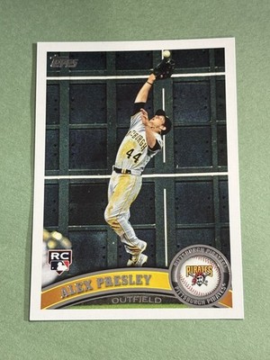 Alex Presley Rookie 2011 Topps Update Pittsburgh Pirates #US148 HH912