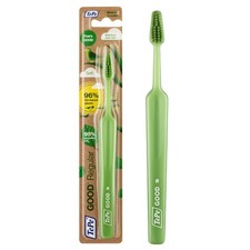 TEPE Good Soft-Bristle Toothbrush for 1 Count Pack of 1 Regular Soft, Green