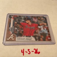Max Fried 2020 Topps Chrome Future Stars #355 /2020 Atlanta Braves