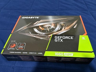 GIGABYTE GeForce GTX 1660 SUPER OC GDDR6 Graphics Card - 6GB Nvidia HDMI+DP*3