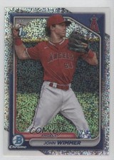 2024 Bowman Chrome Prospects Speckle Refractor 202/299 John Wimmer #BCP-78 0yk6