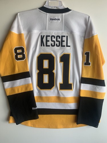 Maglia Phil Kessel #81 Pittsburgh Penguins 2016 NHL taglia L maglia bianca Reebok - Foto 2 di 6