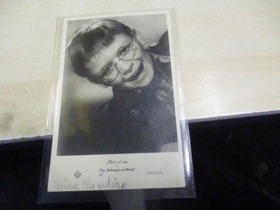 Heinz Czeike   Kinder Star  50 er  Jahre   FBZ  Karte mit org Autogramm 