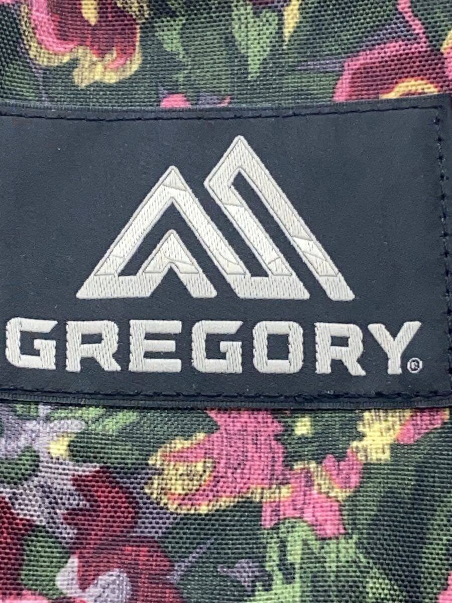 Gregory Backpack Polyester Blk Floral Pattern K6J… - image 5