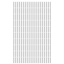 200Pcs 2 x 18 mm Dowel Pins, 304 Stainless Steel Shelf Support Peg Pin, Silver