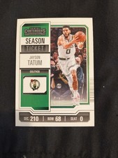 2023-24 Panini Contenders - Season Ticket Jayson Tatum #77
