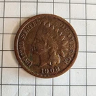 1908 Indian Head Cent Actual Coin Shown