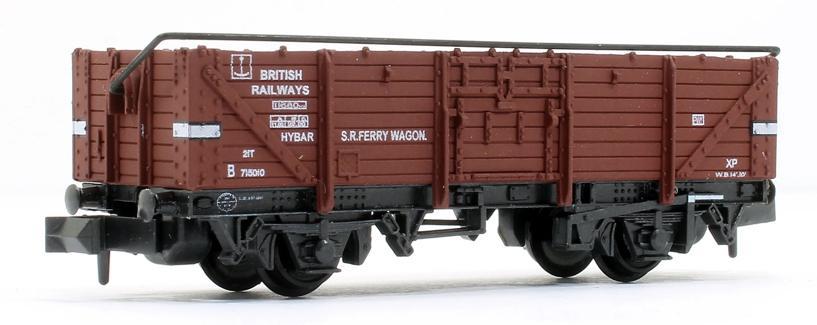 Peco NR10B NR-10B BR 15ft Hybar Open Ferry Wagon