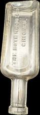 Chicago, Ill The Boyd Needle CO. Sewing Machine Oil Bottle Embossed Early 1900s 