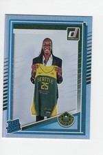 2025 WNBA Donruss Dominique Malonga RC Rated Rookie Silver #89 Storm