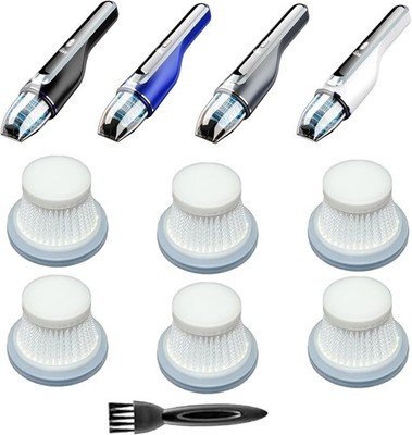 6Pack Hepa Filters Replacement Compatible with Drecell VC021 Car Vacuum Cleaner