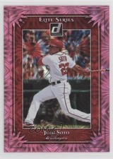 2019 Panini Donruss Elite Series Pink Firework Juan Soto #ES5 12eq