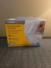 Medela Easy Pour Breast Milk Storage Bags, X 100 Count