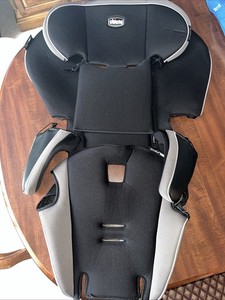 CHICCO MyFit Zip Car Booster Seat Grey Black Pad Set 6 Pcs Replacement