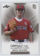 2020 Leaf Perfect Game All-American Classic Brock Selvidge #31 1lq2