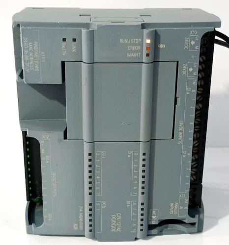 Siemens 6ES7214-1AG40-0XB0 SIMATIC S7-1200, CPU 1214C, compact CPU, DC/DC/DC