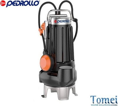 Tauchpumpe für Abwasser Abwasserpumpe PEDROLLO VORTEX VXCm 10/35-N 10M 1Hp 240V