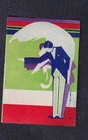Old  Matchbox  label    Japan BN227022 Woman Man