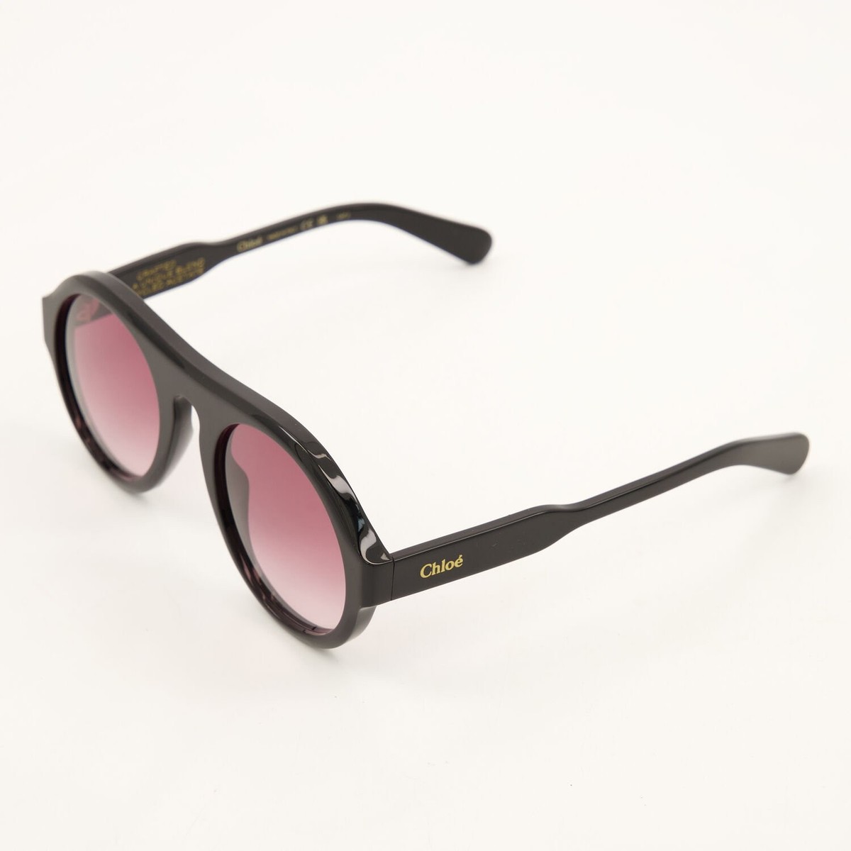 CHLOE Retro gradient sunglasses brand NEW Chloe CH0221S Round Sunglasses | Fashion Eyewear main image 2