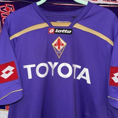 2009/10 ACF Fiorentina Home Shirt XXL Lotto