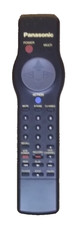 Panasonic EUR501200 TV VCR Remote Control Genuine OEM