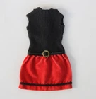 Vintage 1971 Barbie Magnificent Midi MOD Red Dress Doll Outfit #3418