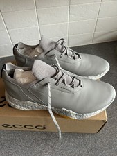 BNIB MENS ECCO BIOM H5 SPIKELESS GOLF SHOES WILD DOVE SIZE UK 10 EUR 44 RRP £190