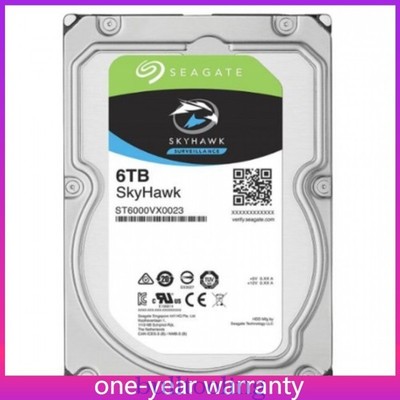 ST6000VX0023 Seagate SkyHawk 6TB Hard Drive Internal SATA SATA/600 256MB New