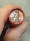 Amazing Au+ 1931 S&D Mint Penny Ends Of Lincoln Wheat Cent Roll