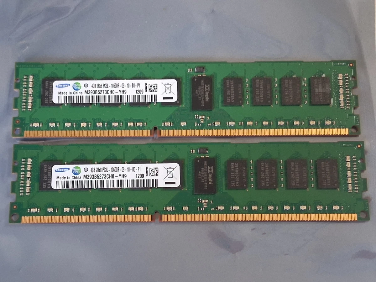 PC3-10600R (DDR3-1333) Bus Speed Server RAM 4 GB Capacity per