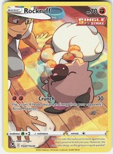 Pokemon Rockruff TG07/TG30 Holo Silver Tempest Trainer Gallery Pokemon NM on eBay
