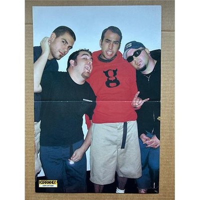 ALIEN ANT FARM KERRANG PIN-UP POSTER Original KERRANG centre poster so it's fold