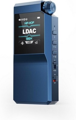 FiiO BTR17 Tragbarer DAC Kopfhörerverstärker Bluetooth USB DAC Blau Neu