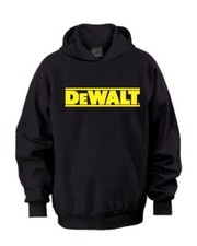 DEWALT TOOLS HOODIE T-SHIRT AUTO PARTS MECHANICS WRENCHES RACING