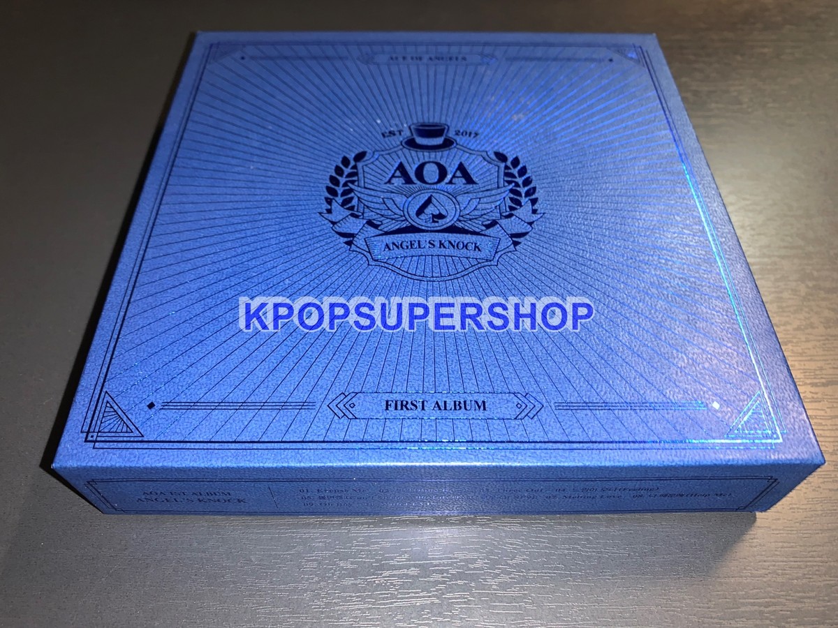 AOA 1st Album Angel's Knock B Ver. CD Great Condition Mina
